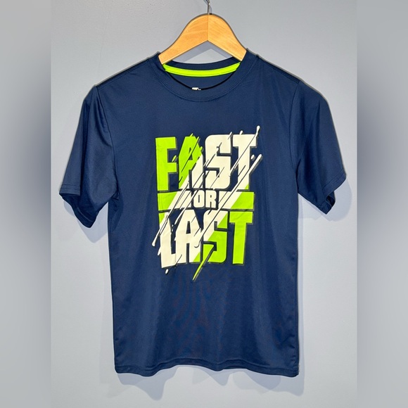 Set Of 4 Athletic Shirts Short Sleeve For Boys Fits 14-16 Years Different Brands - Picture 10 of 12